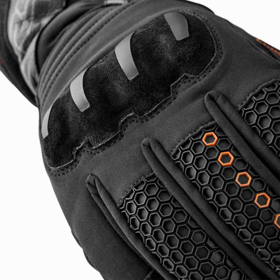 Gants moto étanches femme RST Pro Series Artic D3O Waterproof - Noir