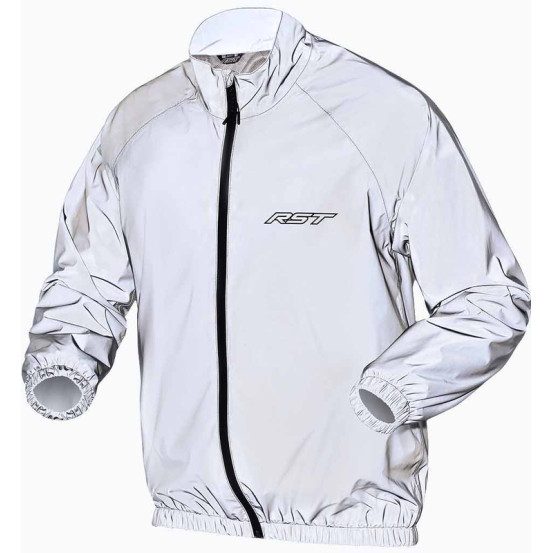 Veste de pluie moto RST Night Rider Waterproof - Argent