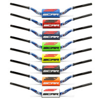 Guidon 28,6mm sans barre SCAR O² Color Yamaha YZ/YZF Bleu