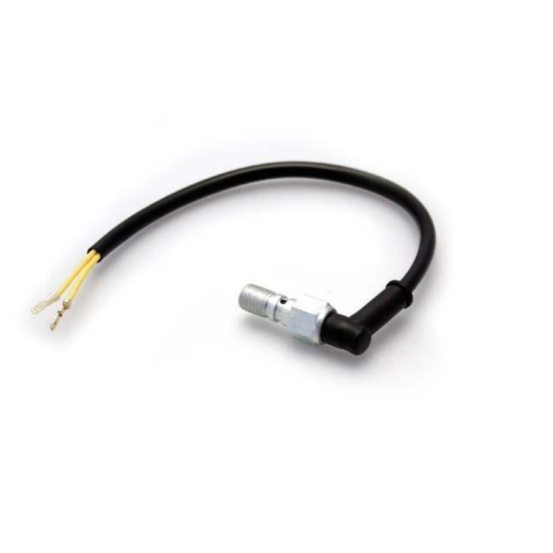 Vis simple + contacteur stop pour durite M10x1.25