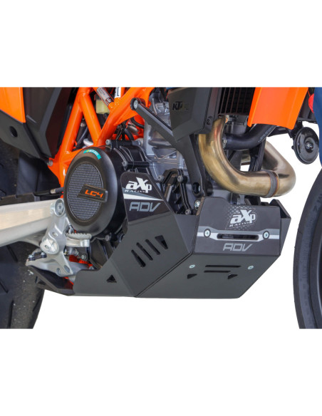 Sabot Adventure AXP PHD 8mm KTM 690 Enduro SMC-R 2026 Husqvarna 701 Enduro Supermoto 2026 Noir