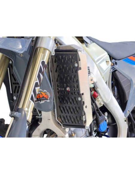 Protections de radiateurs Hard Enduro AXP TM Racing EN 2T Noir