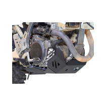 Sabot XTREM Enduro AXP HDPE 8mm Suzuki 400 DR-Z DR-ZE 2000-2008 Noir 2