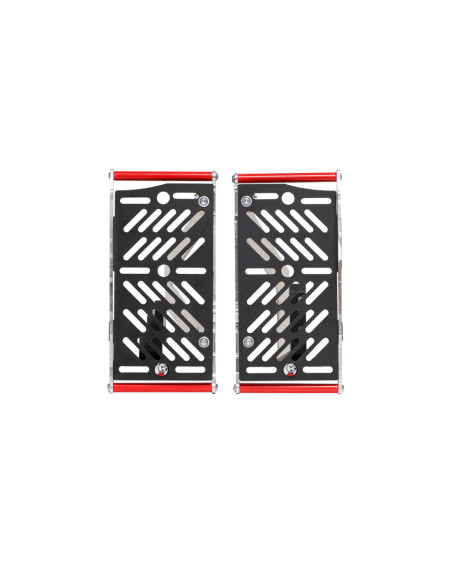 Protections de radiateurs Hard Enduro AXP Beta XTRAINER 2025-2026 Rouge