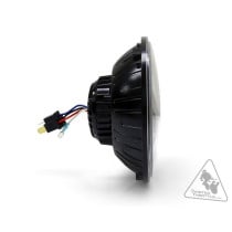 Phare DENALI M7 LED diamètre 177mm - Noir/Chrome 2