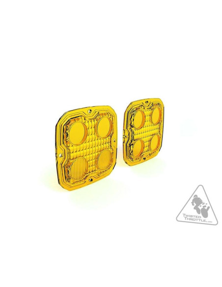 Lentilles TriOptic Feu additionnel DENALI D4 - Jaune