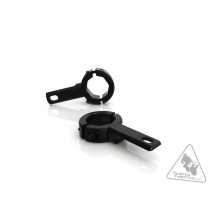 Supports feux additionnels DENALI sur fixation de 32-38mm - Noir 2