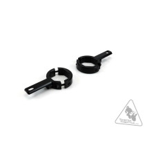 Supports feux additionnels DENALI sur tubes de fourche standard 39-49mm