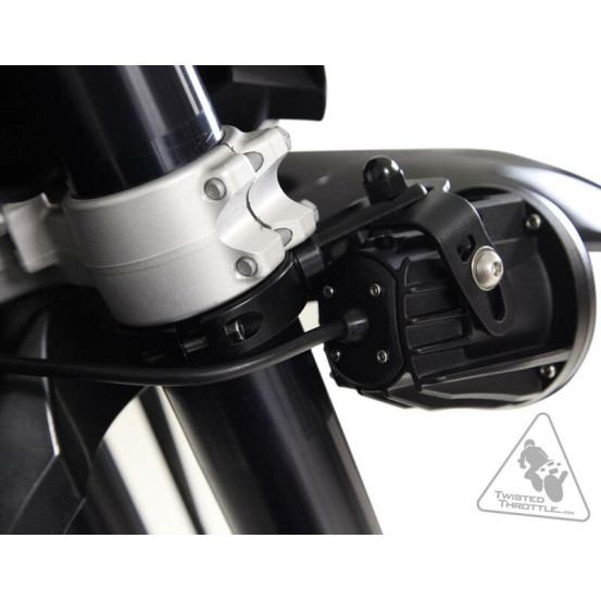 Supports feux additionnels DENALI sur tubes de fourche 50-60mm