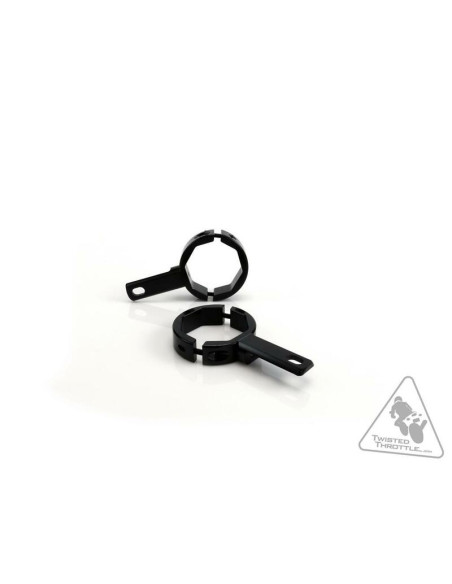 Supports feux additionnels DENALI sur tubes de fourche 50-60mm