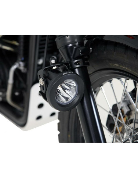 Supports feux additionnels DENALI sur tubes de fourche 50-60mm