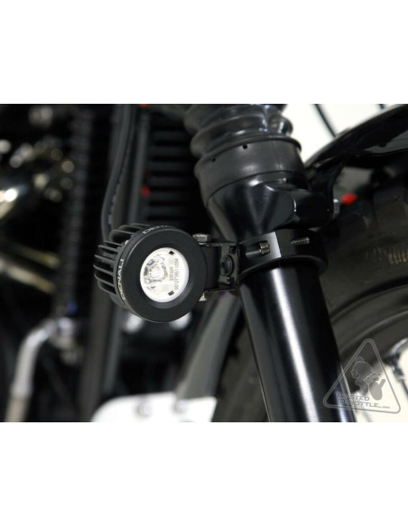 Supports feux additionnels DENALI sur tubes de fourche 50-60mm