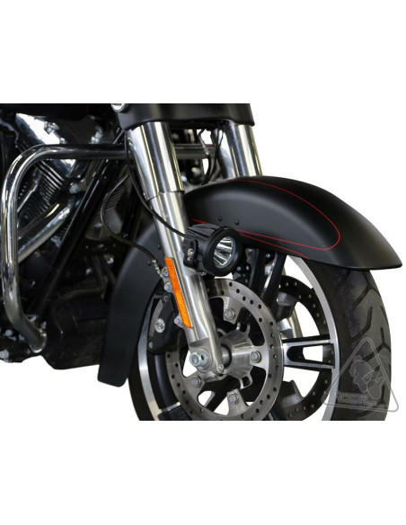Supports feux additionnels DENALI sur garde-boue - Harley Davidson