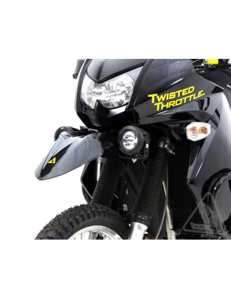 Supports feux additionnels DENALI - Kawasaki KLR 650 E 2008–2018