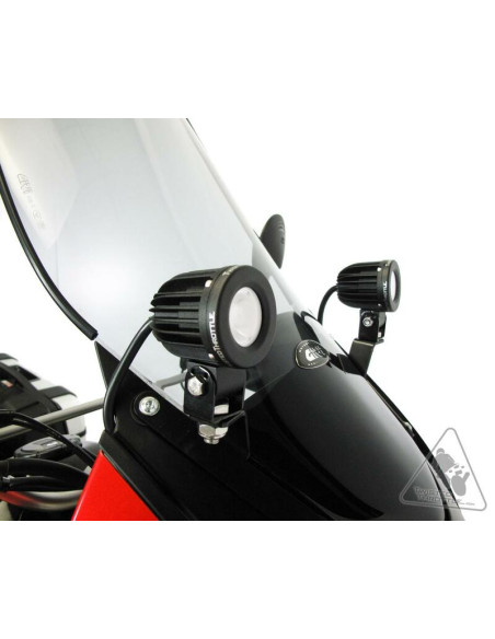 Supports feux additionnels DENALI - Kawasaki KLR 650 2008–2018