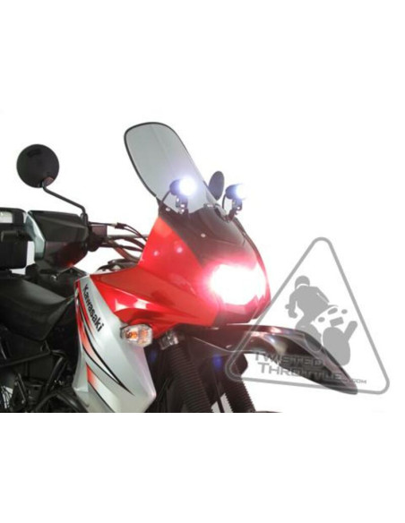 Supports feux additionnels DENALI - Kawasaki KLR 650 2008–2018