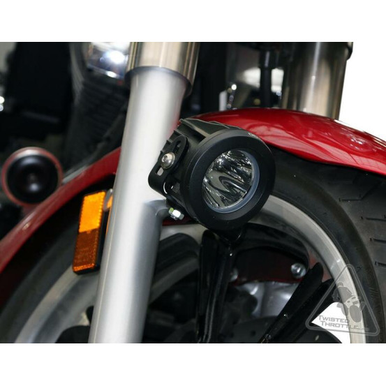 Support feux additionnels DENALI - Kawasaki Vulcan - Yamaha Star Cruisers