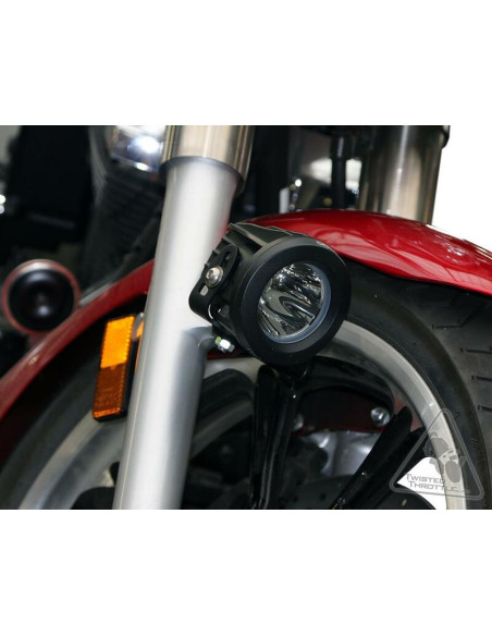 Support feux additionnels DENALI - Kawasaki Vulcan - Yamaha Star Cruisers