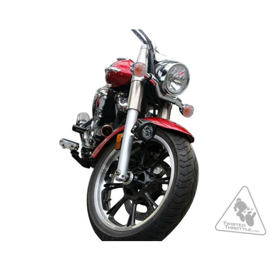 Support feux additionnels DENALI - Kawasaki Vulcan - Yamaha Star Cruisers