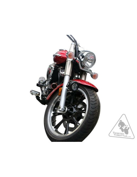 Support feux additionnels DENALI - Kawasaki Vulcan - Yamaha Star Cruisers