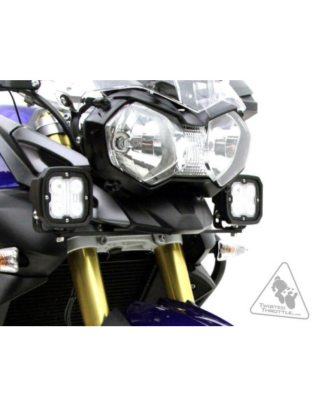 Supports feux additionnels DENALI - Triumph Tiger 800