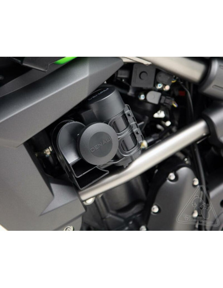 Support klaxon DENALI SoundBomb Kawasaki VERSYS 650 2010–2014
