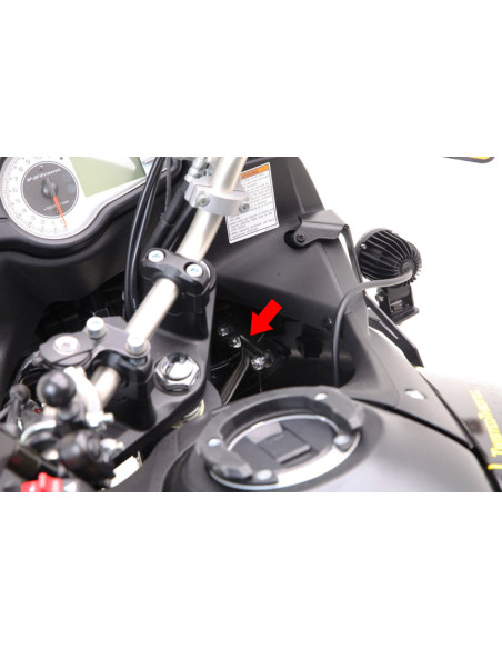 Support klaxon DENALI SoundBomb Suzuki V-STROM 650/1000