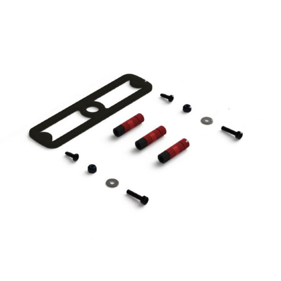 Support plat DENALI pour feux DRL/B6