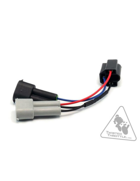 Câble adaptateur phare DENALI H4 vers H9/H11 - Harley Davidson