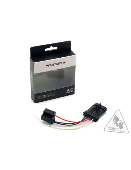 Câble adaptateur phare DENALI H4 vers OEM - Harley Davidson