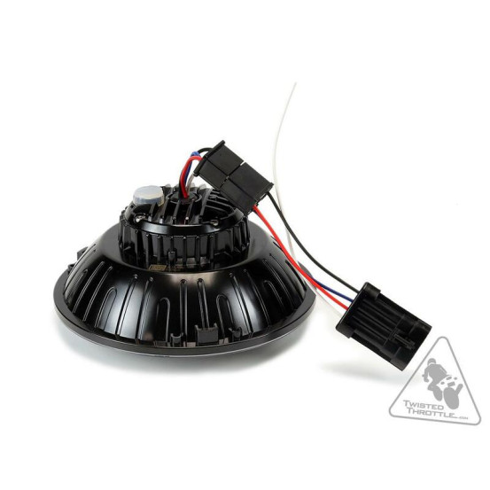 Câble adaptateur phare DENALI H4 vers OEM - Harley Davidson