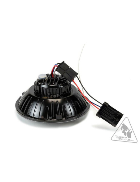 Câble adaptateur phare DENALI H4 vers OEM - Harley Davidson