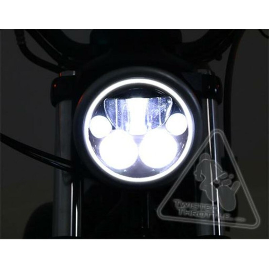 Câble adaptateur phare DENALI H4 - Croisement/Route