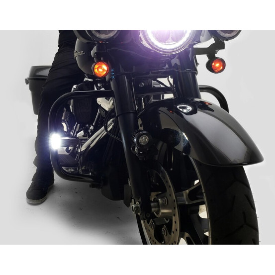 Fixation sur crashbar 1,25 pouces DENALI pour feux T3