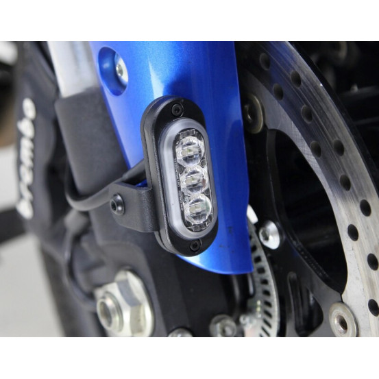 Fixation sur garde boue pour feux DENALI T3