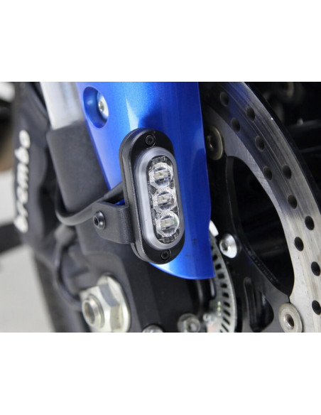 Fixation sur garde boue pour feux DENALI T3