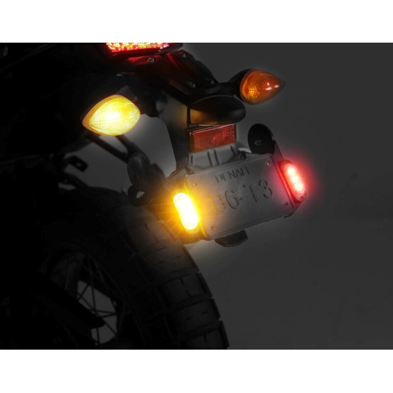 Fixation sur support de plaque pour feux DENALI T3