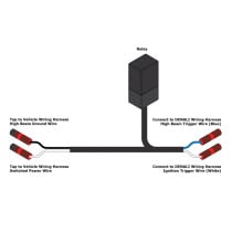 Câble déclencheur pour feux de route LED DENALI TRIGGER WIZARD 2