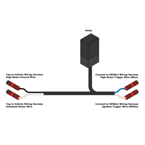 Câble déclencheur pour feux de route LED DENALI TRIGGER WIZARD