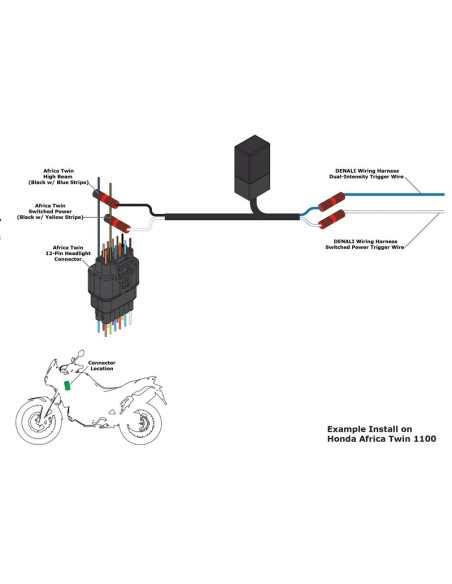 Câble déclencheur pour feux de route LED DENALI TRIGGER WIZARD