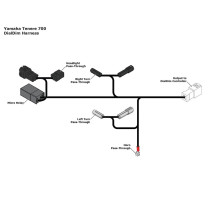 Faisceau DENALI pour DialDim - Yamaha TÉNÉRÉ 700 2019–2022 2
