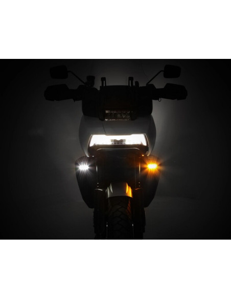 Supports DENALI pour feux T3 - Harley-Davidson PAN AMERICA 2021–2024