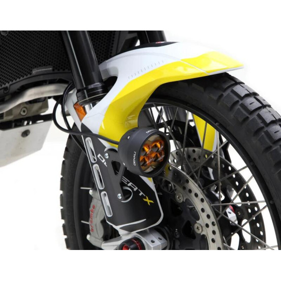 Supports feux additionnels DENALI sur garde-boue - Ducati DESERT X - Multistrada V4