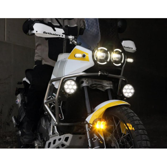 Supports feux additionnels DENALI sur garde-boue - Ducati DESERT X - Multistrada V4