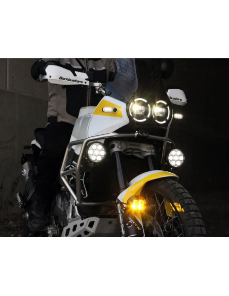 Supports feux additionnels DENALI sur garde-boue - Ducati DESERT X - Multistrada V4