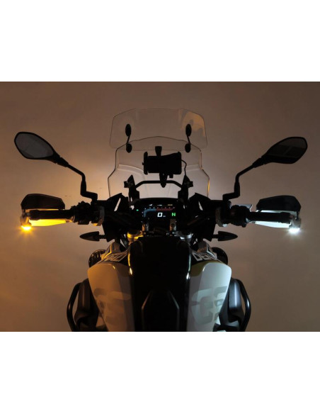 Kit d'éclairage protèges-mains DENALI T3 ULTRA-VIZ 4 en 1