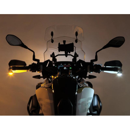 Kit d'éclairage protèges-mains DENALI T3 ULTRA-VIZ 4 en 1