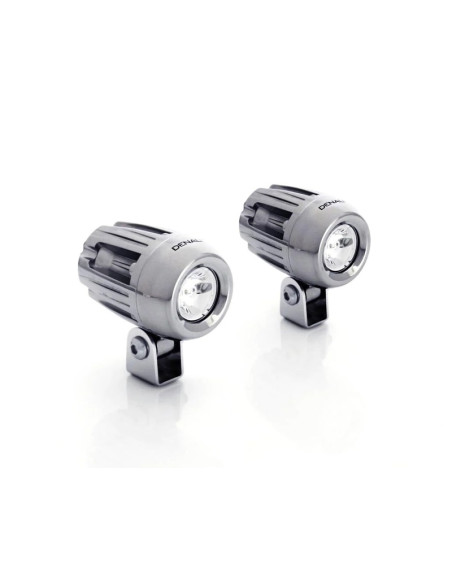 Kit feux additionnels DENALI D2 Dual Intensity - Chrome