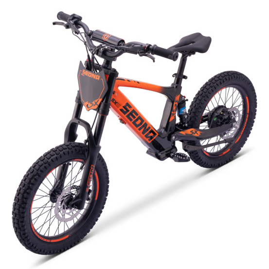 Draisienne Sedna Sx 18 Pouces électrique Orange