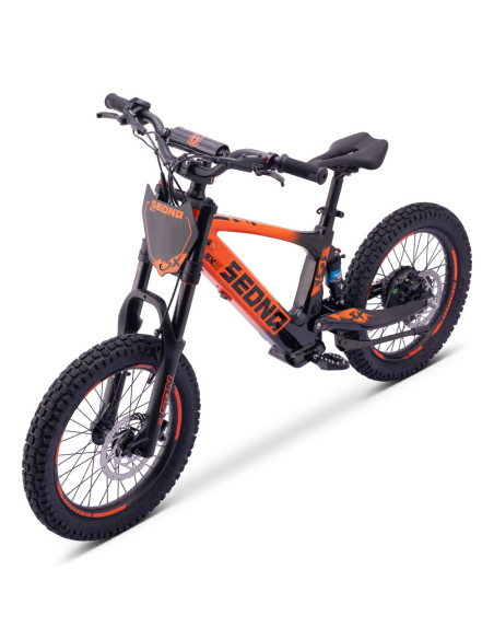 Draisienne Sedna Sx 18 Pouces électrique Orange